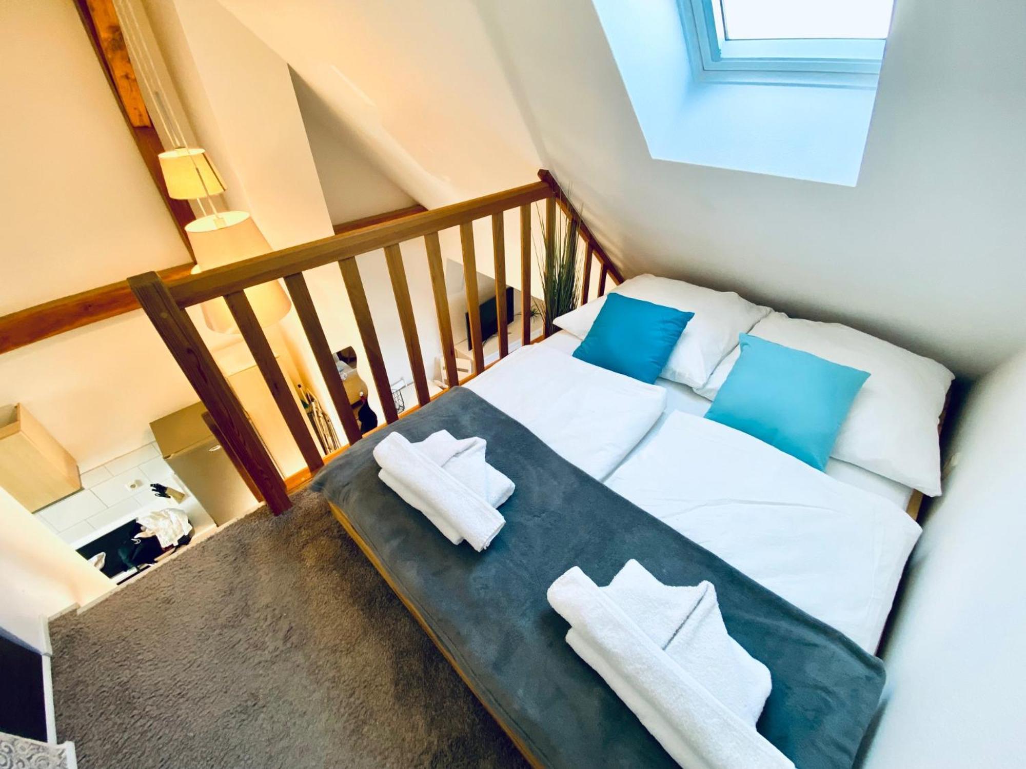 Apartment Schleusentor - Ferienwohnung Maisonette Росток Экстерьер фото